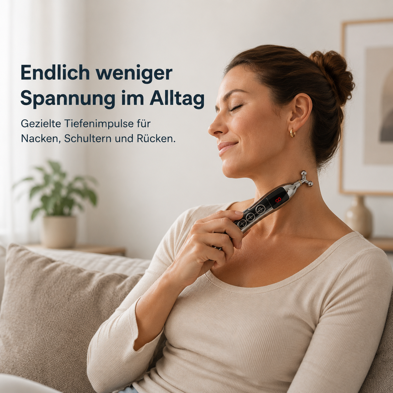 Auropulse I Tiefenstimulationsstift für verspannte Muskelpunkte