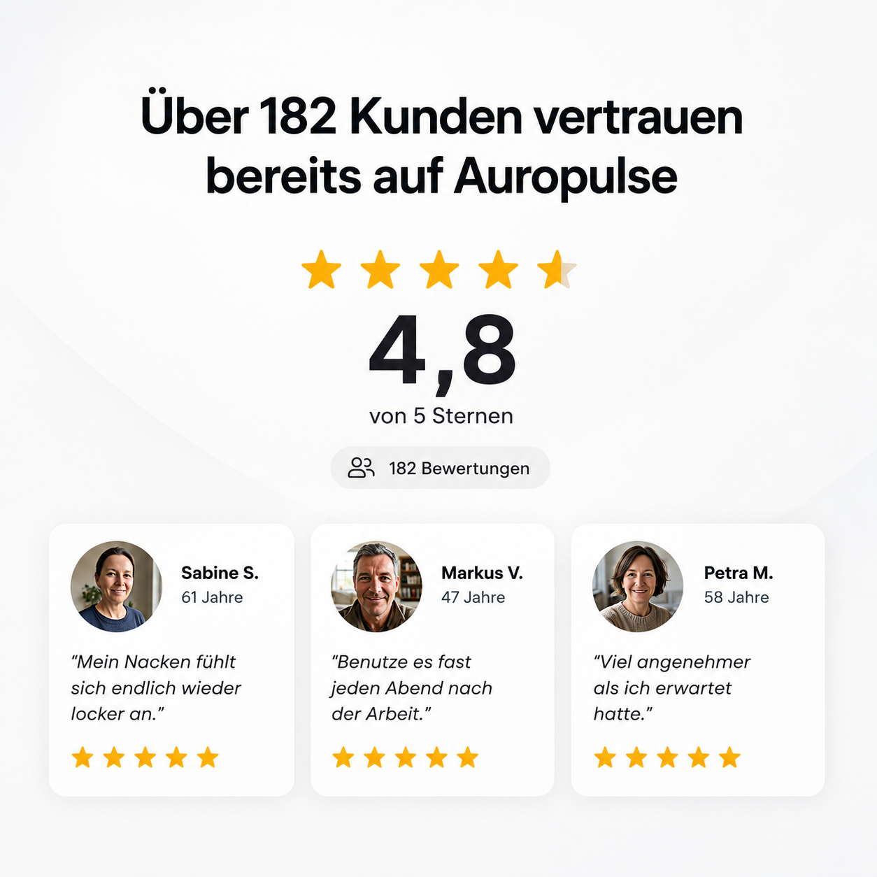 Auropulse I Tiefenstimulationsstift für verspannte Muskelpunkte